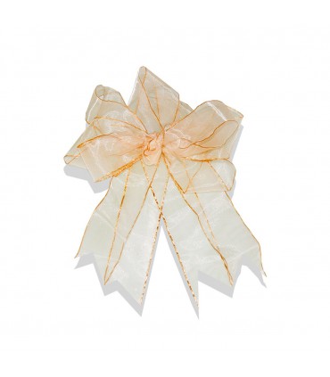 Organza Orilla Lurex Económica