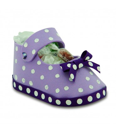 Barrotado Lunares Blancos