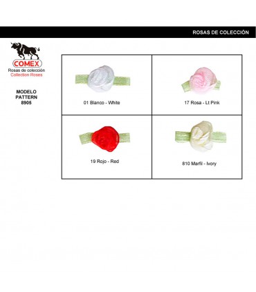 Rosa de Organza Pequeña