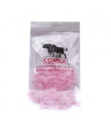 Moño Organza con Perlas