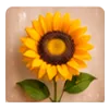 Girasol de listón