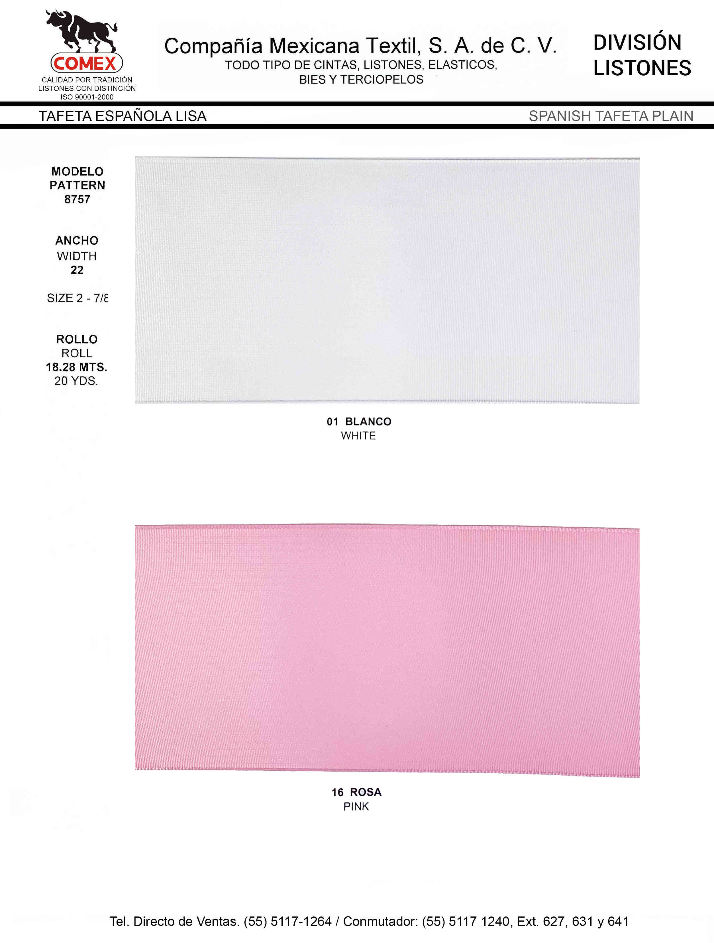 Carta de Colores Hoja #2