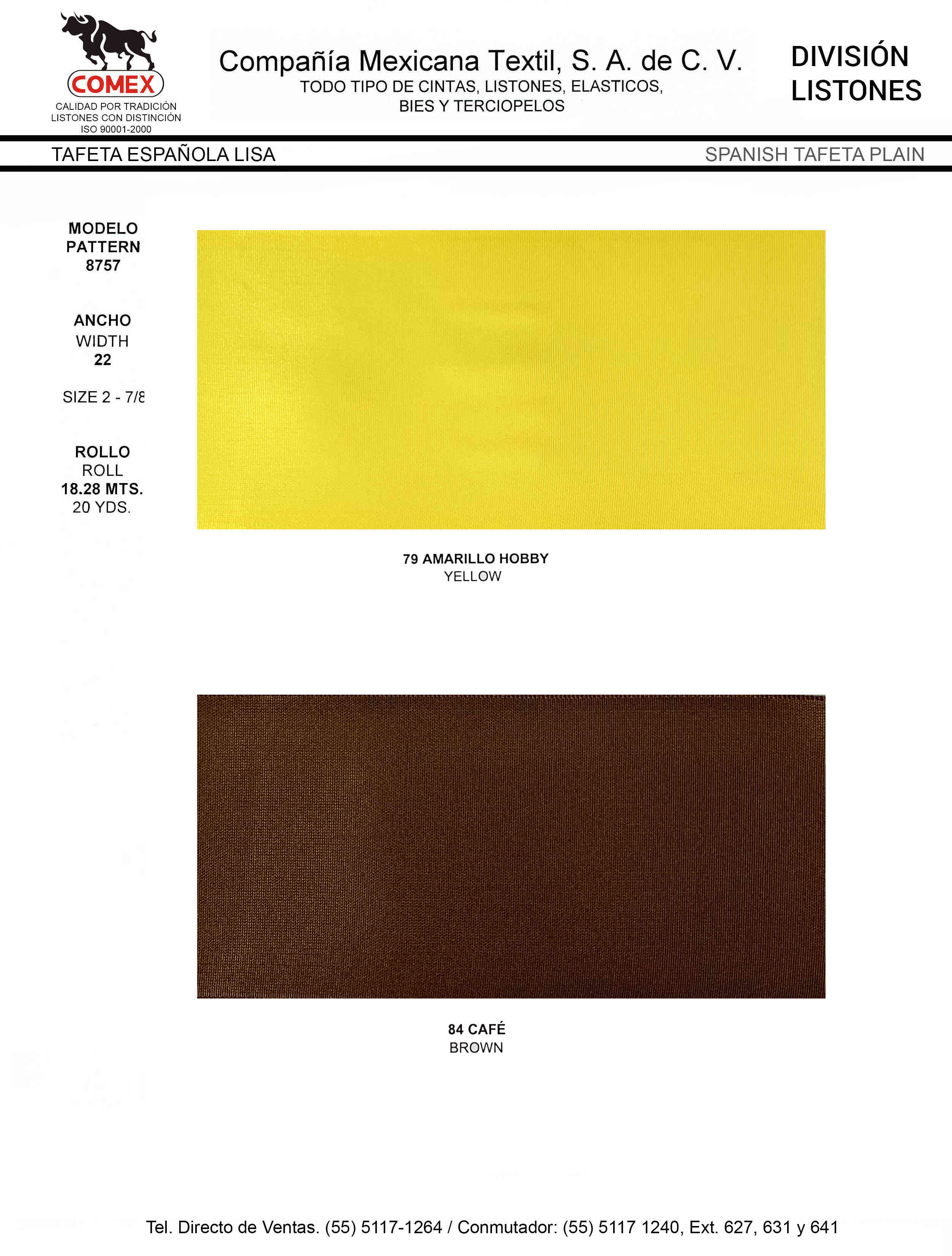 Carta de Colores Hoja #5