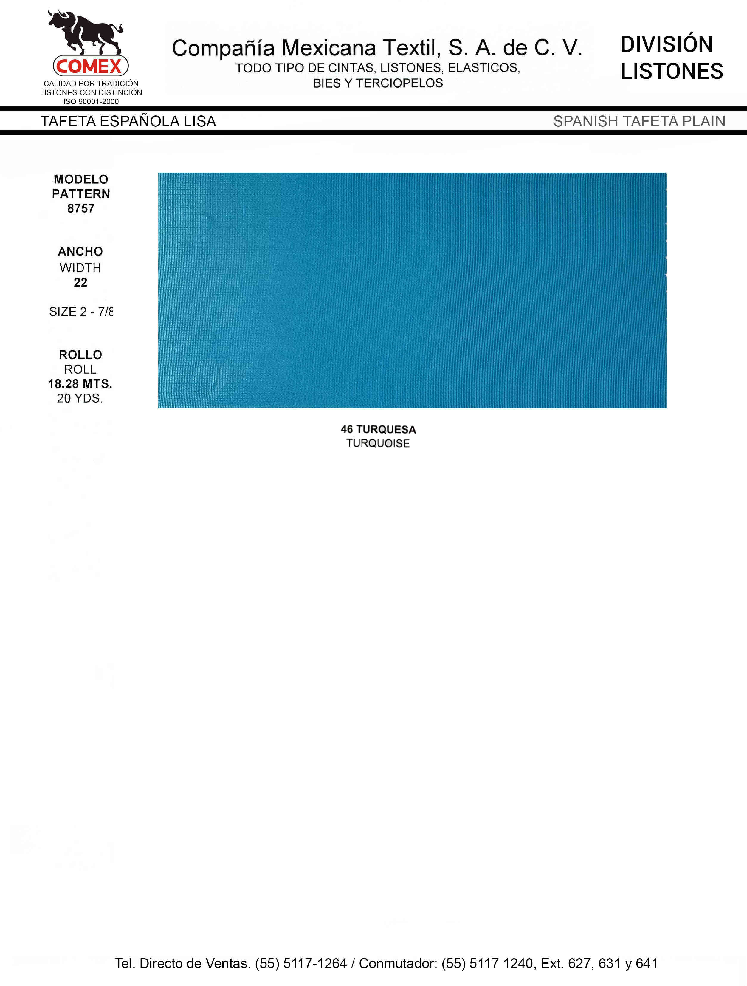 Carta de Colores Hoja #8