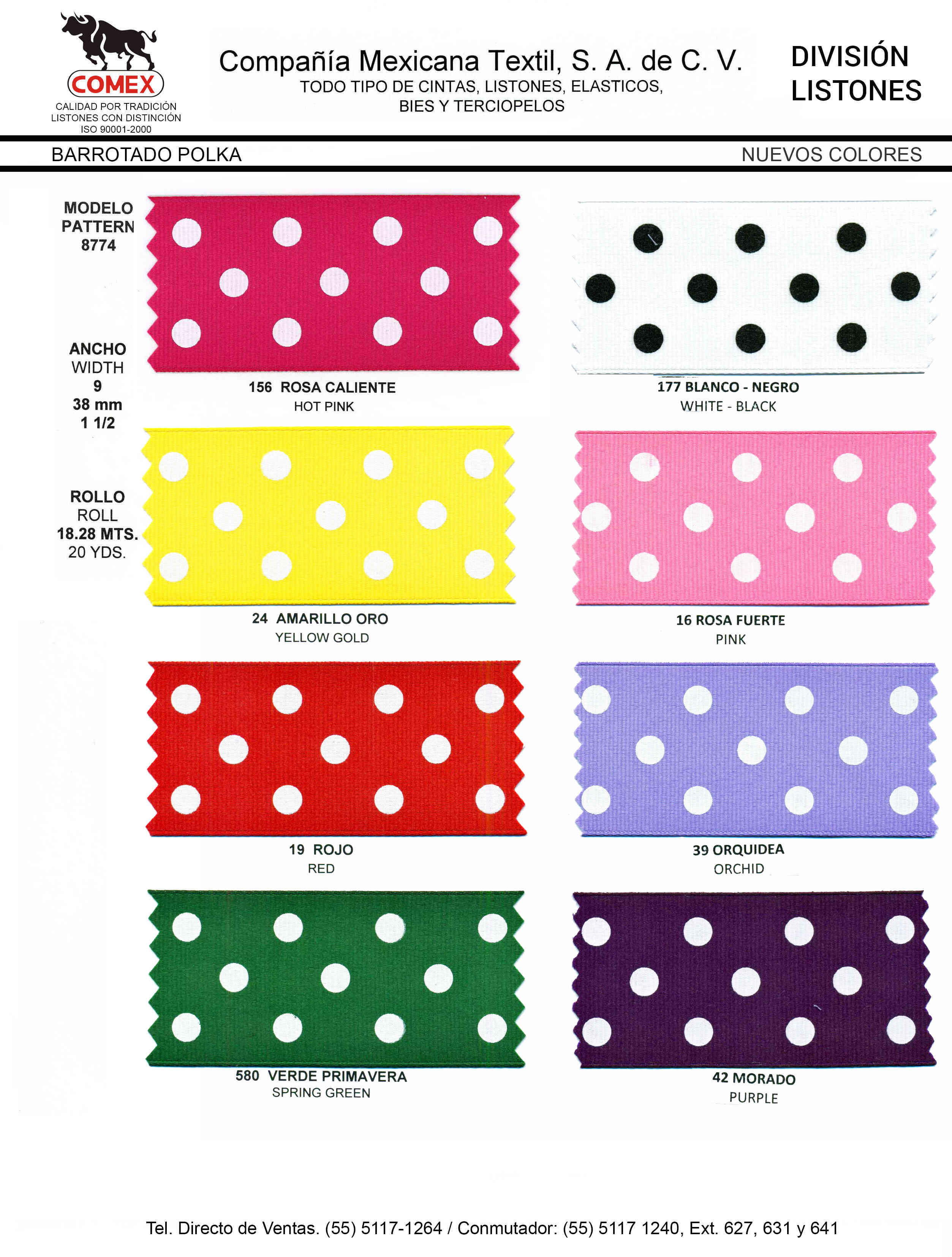 Carta de Colores Hoja #3